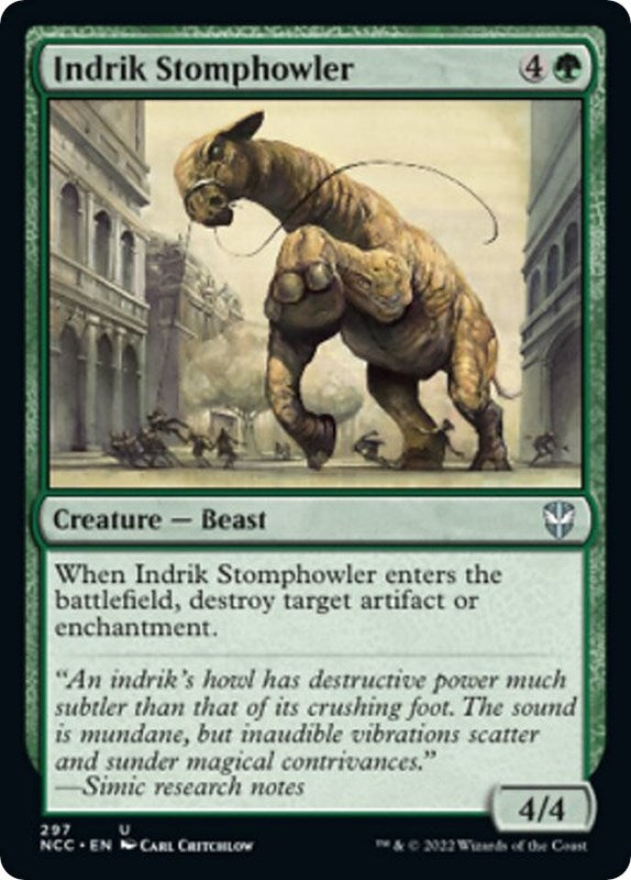 Image for Indrik Stomphowler (297) [Streets of New Capenna] - Magic: The Gathering