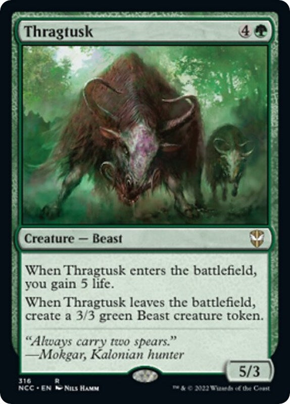 Image for Thragtusk (316) [Streets of New Capenna] - Magic: The Gathering