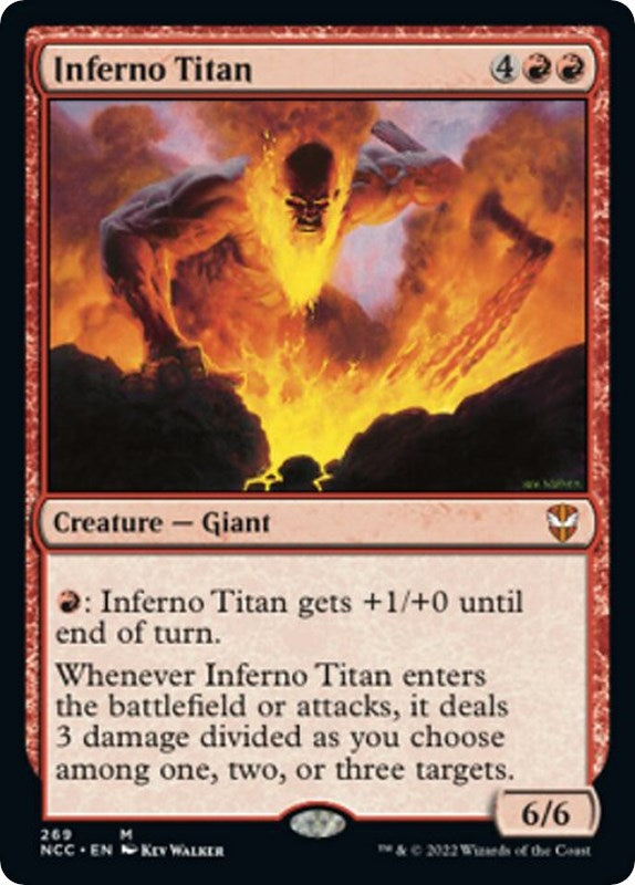Image for Inferno Titan (269) [Streets of New Capenna] - Magic: The Gathering