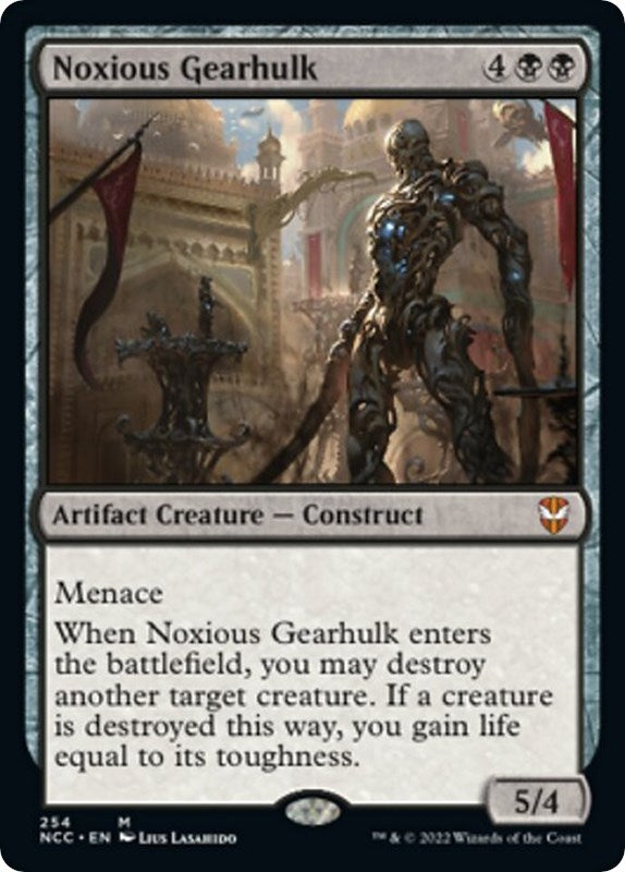 Image for Noxious Gearhulk (254) [Streets of New Capenna] - Magic: The Gathering