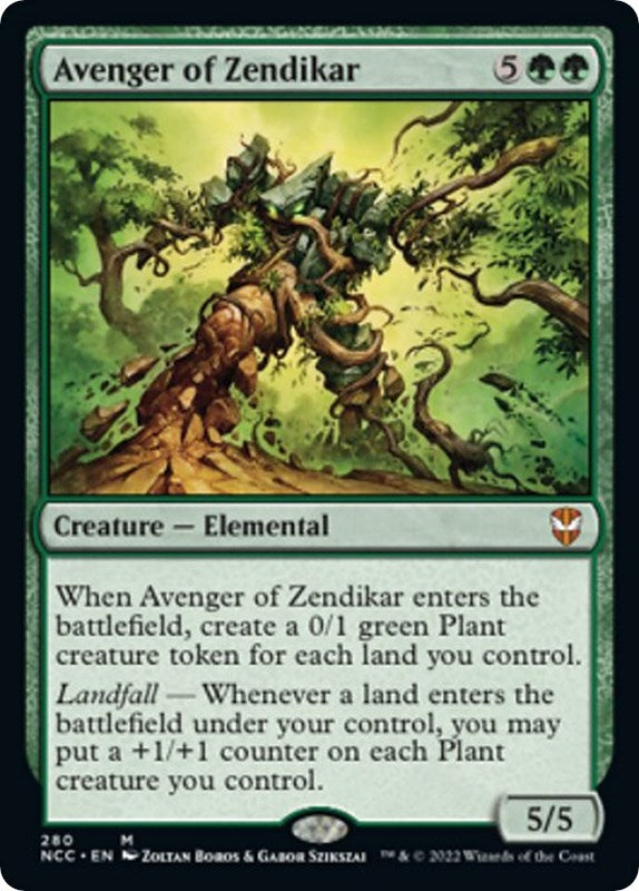 Image for Avenger of Zendikar (280) [Streets of New Capenna] - Magic: The Gathering