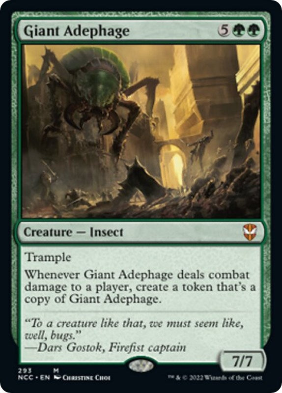 Image for Giant Adephage (293) [Streets of New Capenna] - Magic: The Gathering