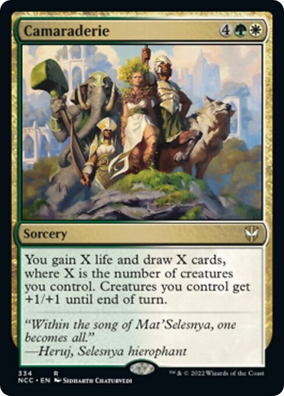 Image for Camaraderie (334) [Streets of New Capenna] - Magic: The Gathering