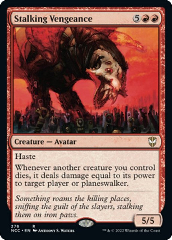 Image for Stalking Vengeance (276) [Streets of New Capenna] - Magic: The Gathering