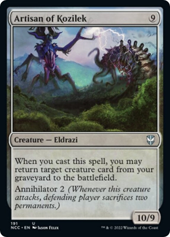 Image for Artisan of Kozilek (191) [Streets of New Capenna] - Magic: The Gathering