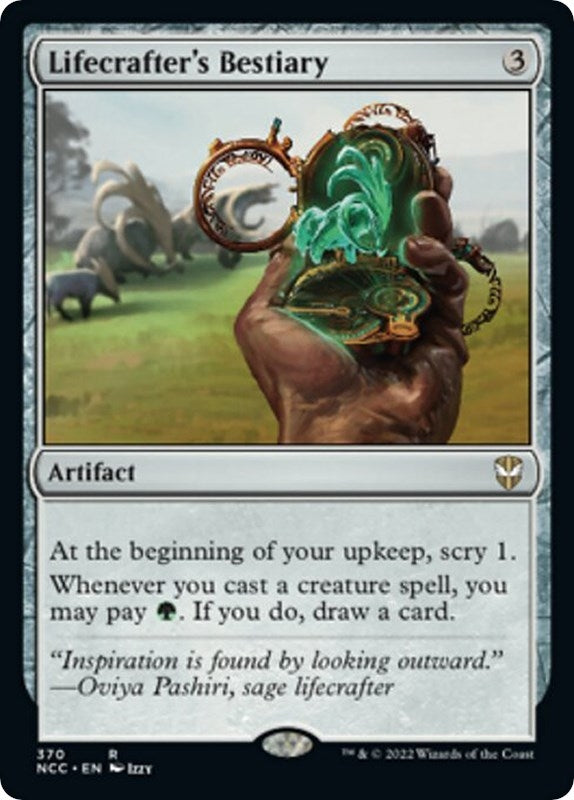 Image for Lifecrafter's Bestiary (370) [Streets of New Capenna] - Magic: The Gathering