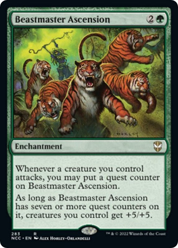 Image for Beastmaster Ascension (283) [Streets of New Capenna] - Magic: The Gathering