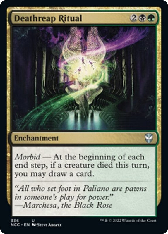 Image for Deathreap Ritual (336) [Streets of New Capenna] - Magic: The Gathering