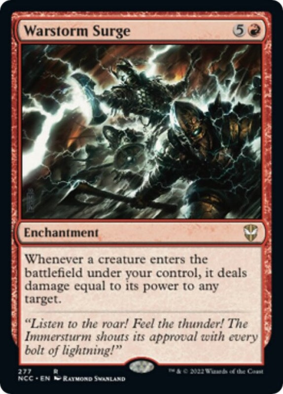 Image for Warstorm Surge (277) [Streets of New Capenna] - Magic: The Gathering