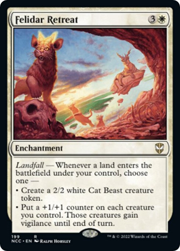 Image for Felidar Retreat (199) [Streets of New Capenna] - Magic: The Gathering