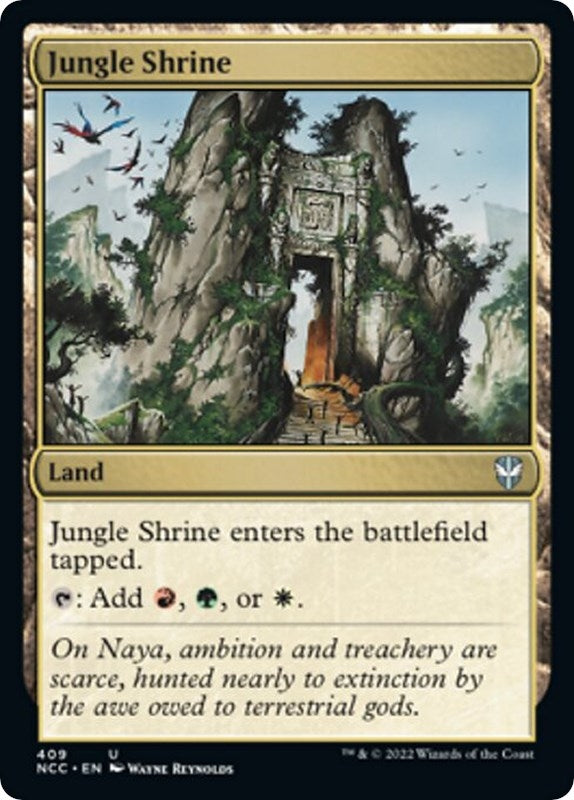 Image for Jungle Shrine (409) [Streets of New Capenna] - Magic: The Gathering