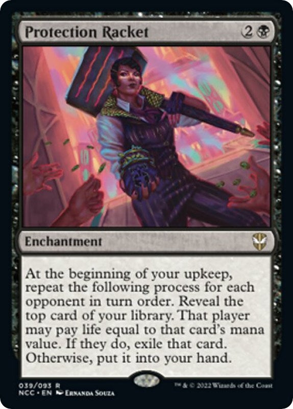 Image for Protection Racket (39) [Streets of New Capenna] - Magic: The Gathering