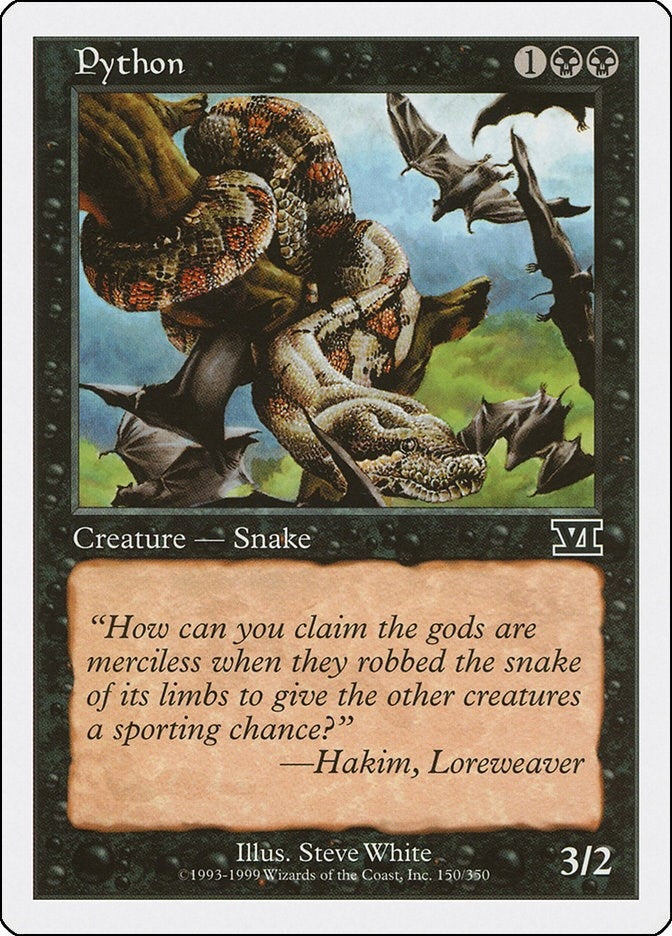 Image for Python (150) [Classic Sixth Edition] - Magic: The Gathering