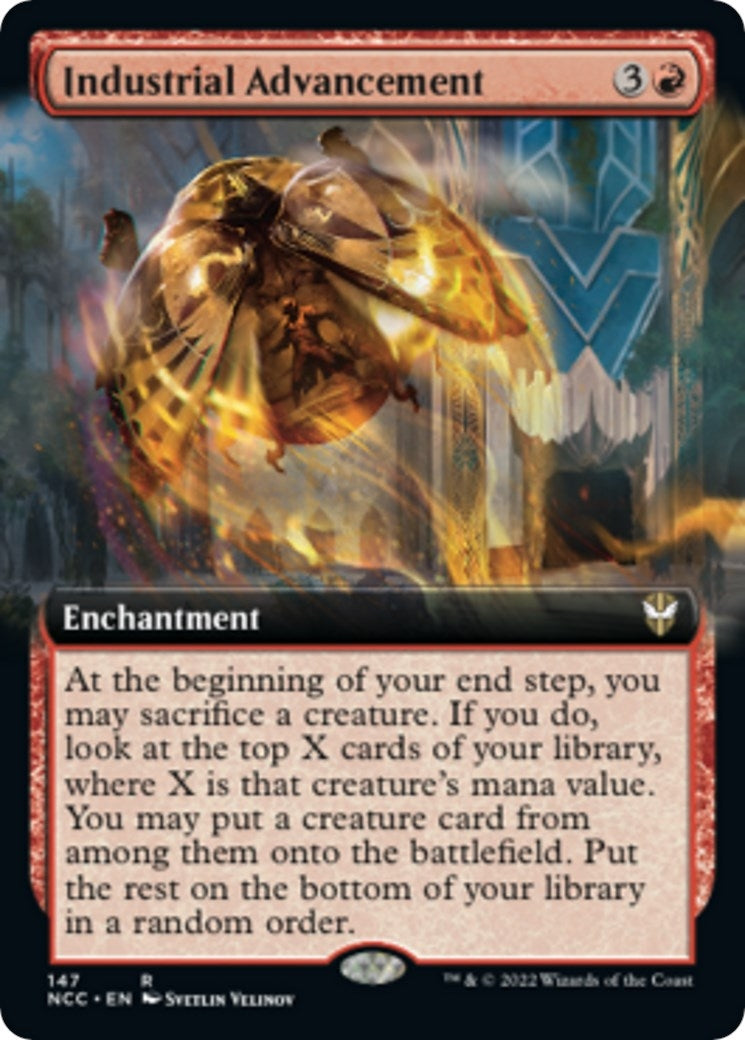 Image for Industrial Advancement (Extended Art) (147) [Streets of New Capenna] - Magic: The Gathering