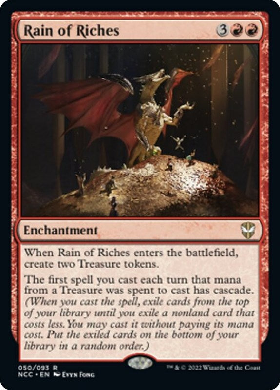 Image for Rain of Riches (50) [Streets of New Capenna] - Magic: The Gathering