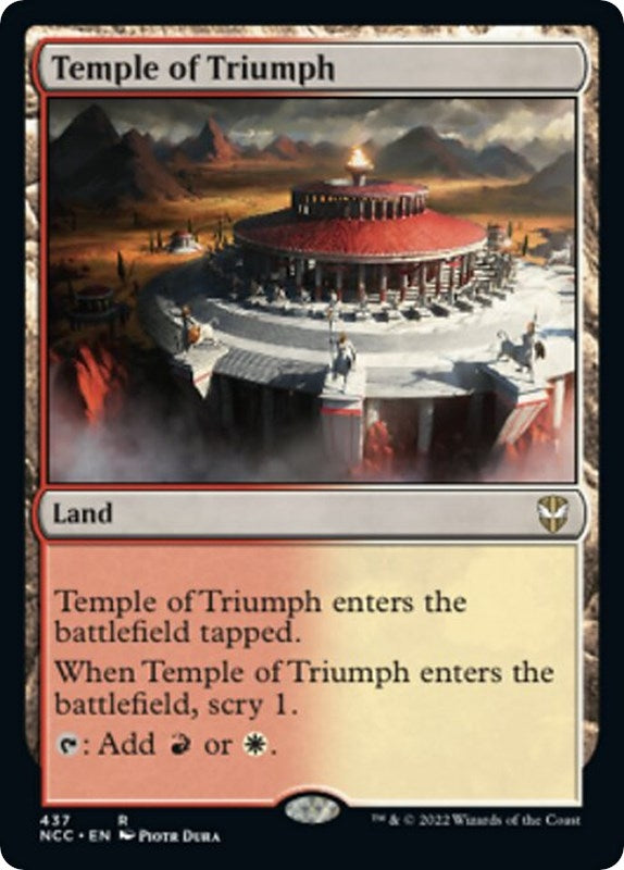 Image for Temple of Triumph (437) [Streets of New Capenna] - Magic: The Gathering
