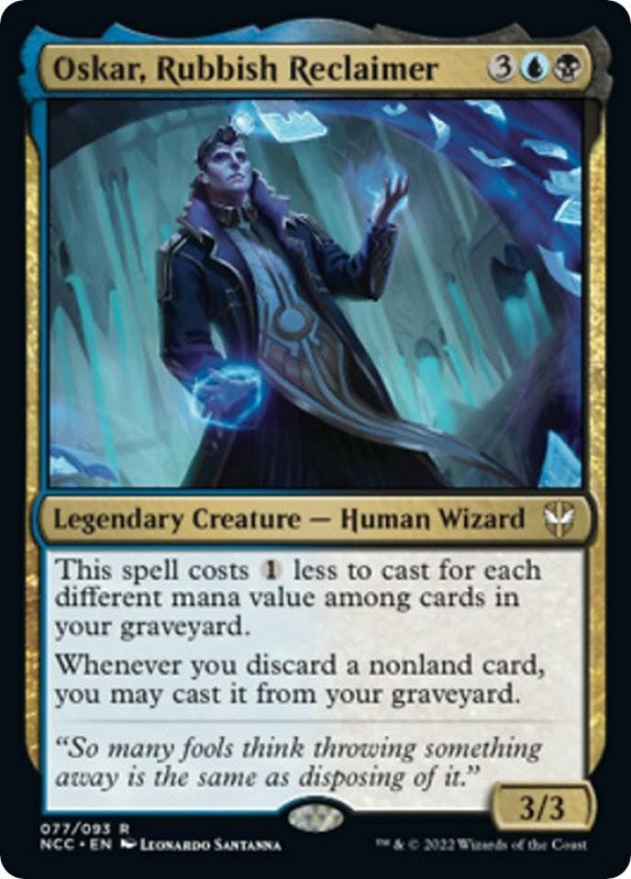 Image for Oskar, Rubbish Reclaimer (77) [Streets of New Capenna] - Magic: The Gathering
