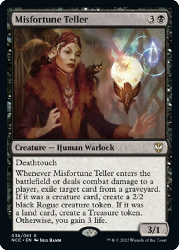 Image for Misfortune Teller (38) [Streets of New Capenna] - Magic: The Gathering