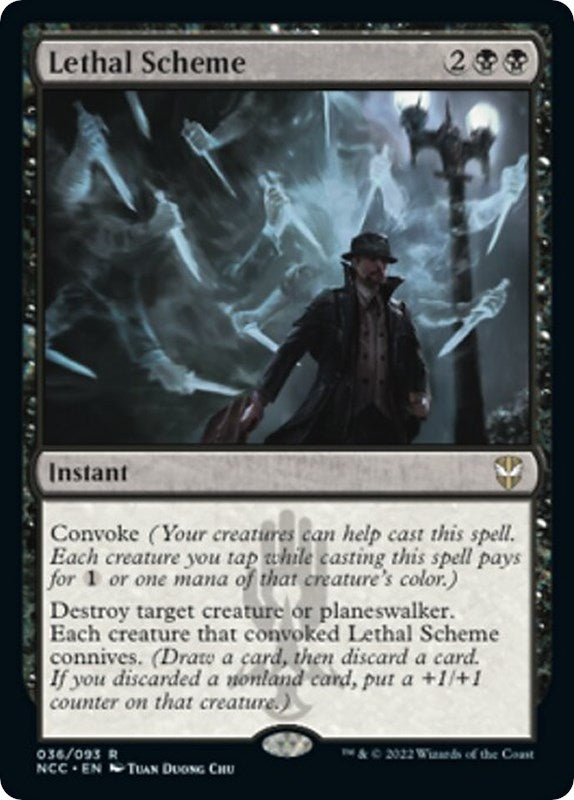 Image for Lethal Scheme (36) [Streets of New Capenna] - Magic: The Gathering