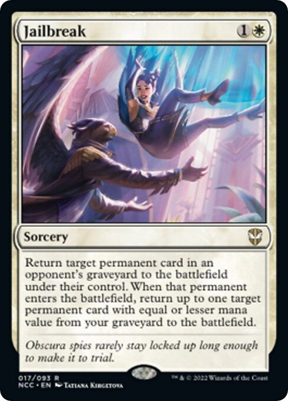 Image for Jailbreak (17) [Streets of New Capenna] - Magic: The Gathering