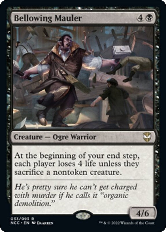 Image for Bellowing Mauler (33) [Streets of New Capenna] - Magic: The Gathering