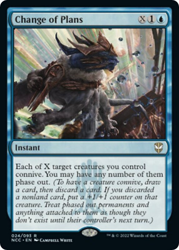 Image for Change of Plans (24) [Streets of New Capenna] - Magic: The Gathering