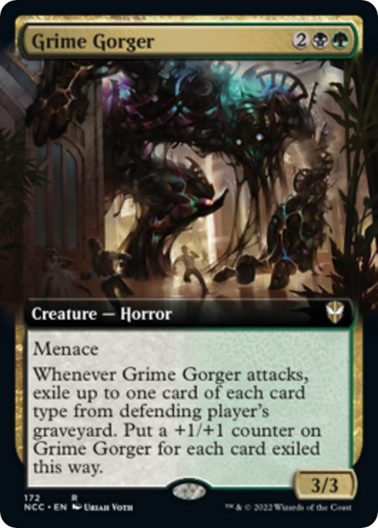 Image for Grime Gorger (Extended Art) (172) [Streets of New Capenna] - Magic: The Gathering