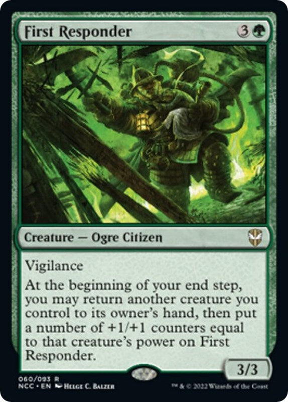 Image for First Responder (60) [Streets of New Capenna] - Magic: The Gathering