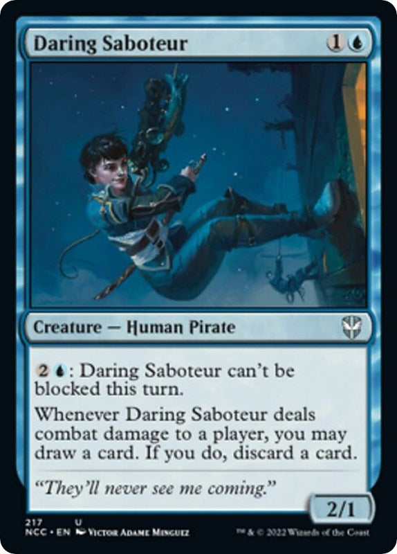 Image for Daring Saboteur (217) [Streets of New Capenna] - Magic: The Gathering