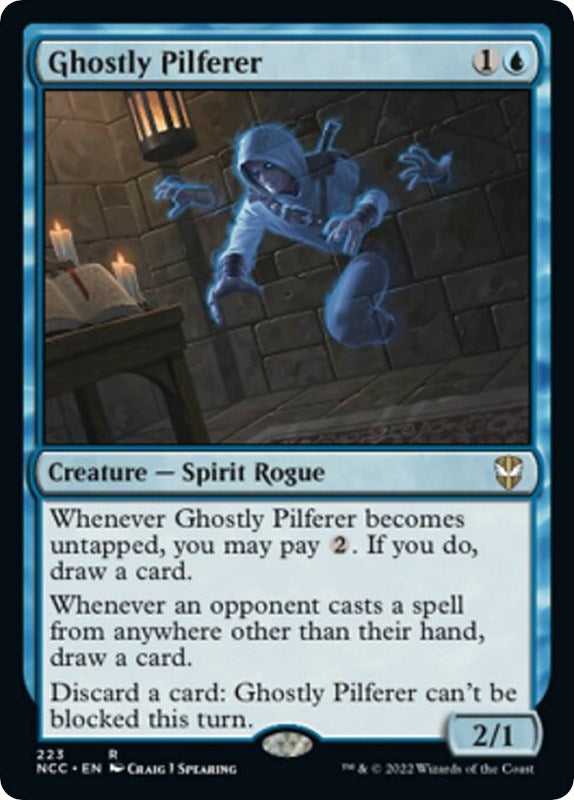 Image for Ghostly Pilferer (223) [Streets of New Capenna] - Magic: The Gathering