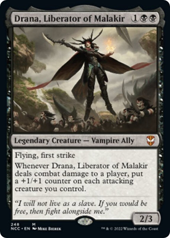 Image for Drana, Liberator of Malakir (248) [Streets of New Capenna] - Magic: The Gathering
