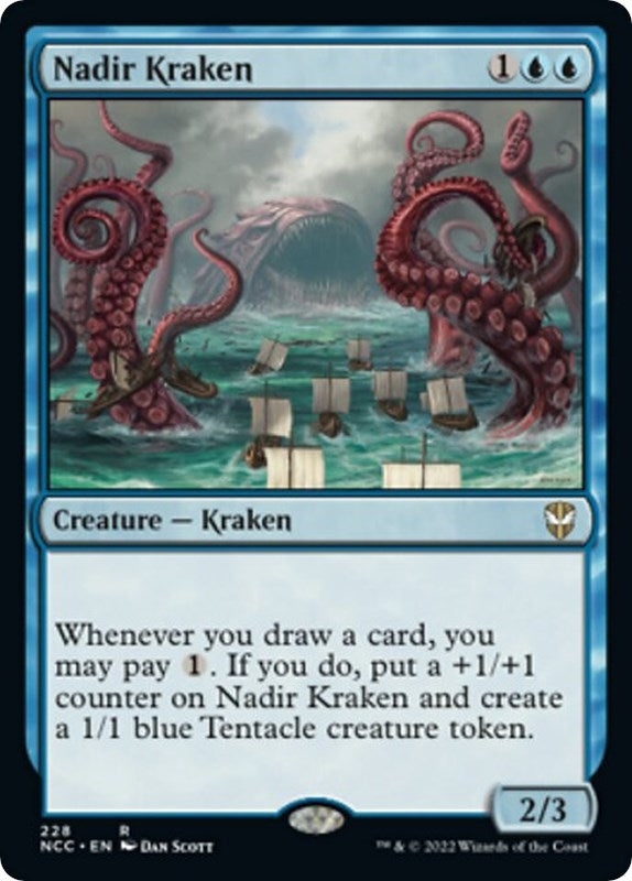 Image for Nadir Kraken (228) [Streets of New Capenna] - Magic: The Gathering