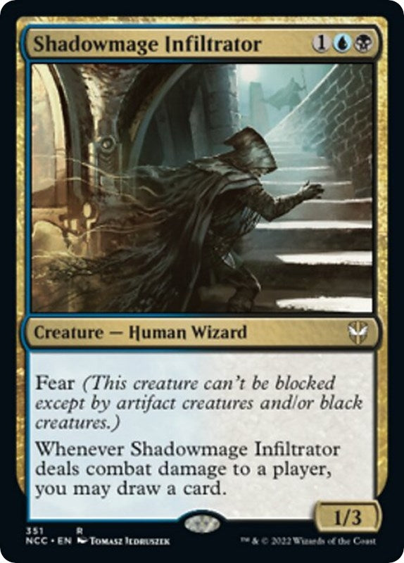 Image for Shadowmage Infiltrator (351) [Streets of New Capenna] - Magic: The Gathering