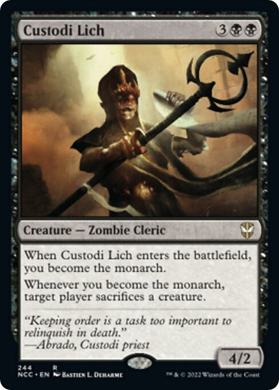 Image for Custodi Lich (244) [Streets of New Capenna] - Magic: The Gathering