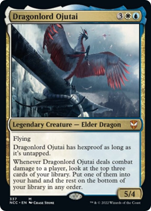 Image for Dragonlord Ojutai (337) [Streets of New Capenna] - Magic: The Gathering