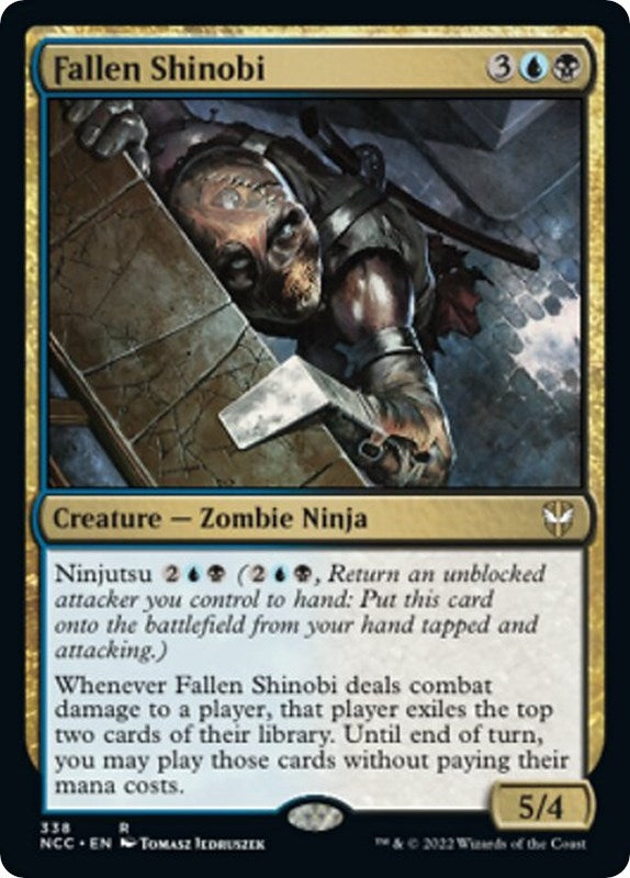 Image for Fallen Shinobi (338) [Streets of New Capenna] - Magic: The Gathering