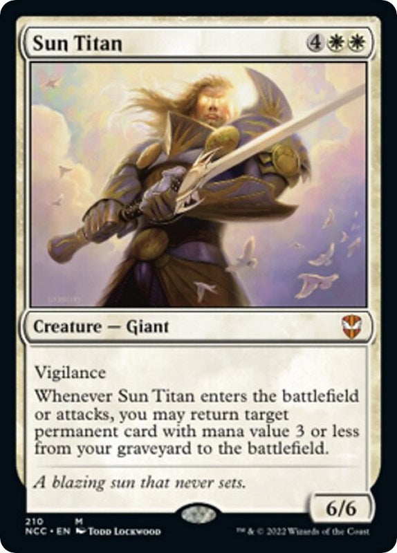 Image for Sun Titan (210) [Streets of New Capenna] - Magic: The Gathering