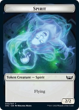Image for Spirit Token (3) [Streets of New Capenna] - Magic: The Gathering