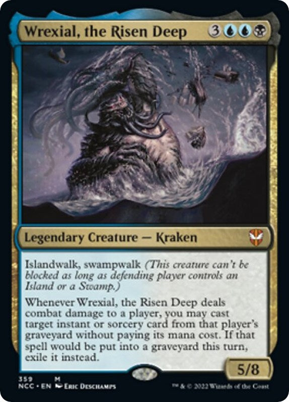 Image for Wrexial, the Risen Deep (359) [Streets of New Capenna] - Magic: The Gathering