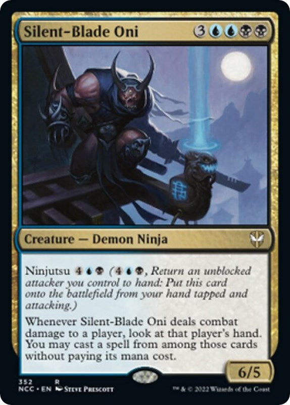 Image for Silent-Blade Oni (352) [Streets of New Capenna] - Magic: The Gathering