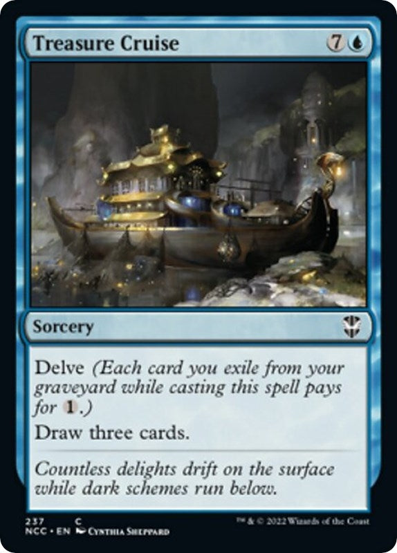 Image for Treasure Cruise (237) [Streets of New Capenna] - Magic: The Gathering
