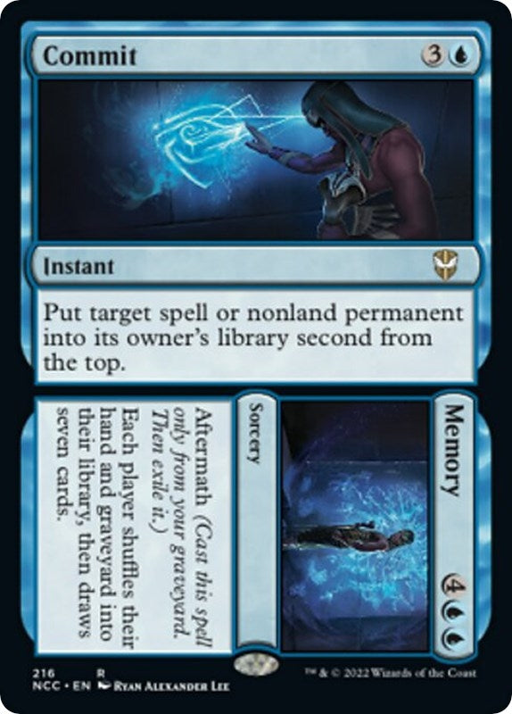Image for Commit // Memory (216) [Streets of New Capenna] - Magic: The Gathering