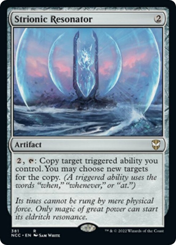 Image for Strionic Resonator (381) [Streets of New Capenna] - Magic: The Gathering