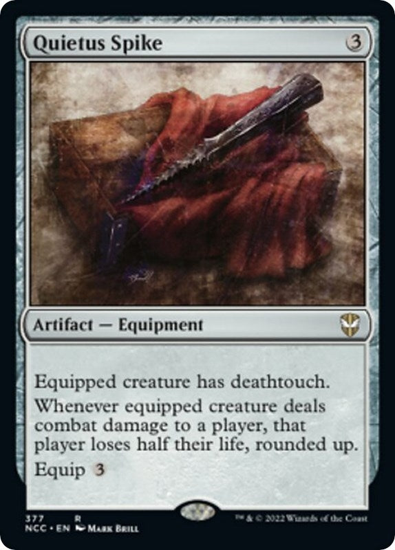 Image for Quietus Spike (377) [Streets of New Capenna] - Magic: The Gathering
