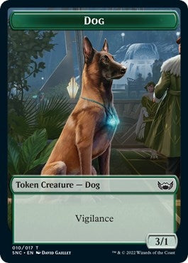 Image for Dog Token (10) [Streets of New Capenna] - Magic: The Gathering