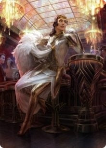 Image for Elspeth Resplendent Art Card (3/81) (3) [Streets of New Capenna] - Magic: The Gathering