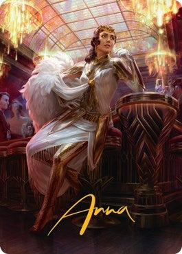 Image for Elspeth Resplendent Art Card (3/81) (Gold-Stamped Signature) (3) [Streets of New Capenna] - Magic: The Gathering