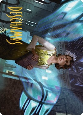 Giada, Font of Hope Art Card (4/81) (Gold-Stamped Signature) (4) [Art Series: Streets of New Capenna]