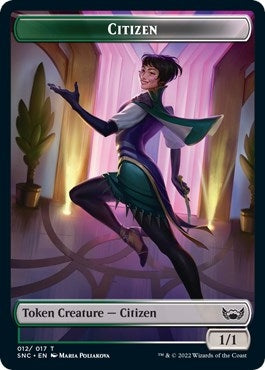 Image for Citizen Token (12) [Streets of New Capenna] - Magic: The Gathering