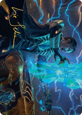 Image for Brokers Veteran Art Card (Gold-Stamped Signature) (10) [Streets of New Capenna] - Magic: The Gathering